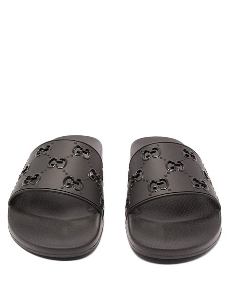 gucci gg cutout slides